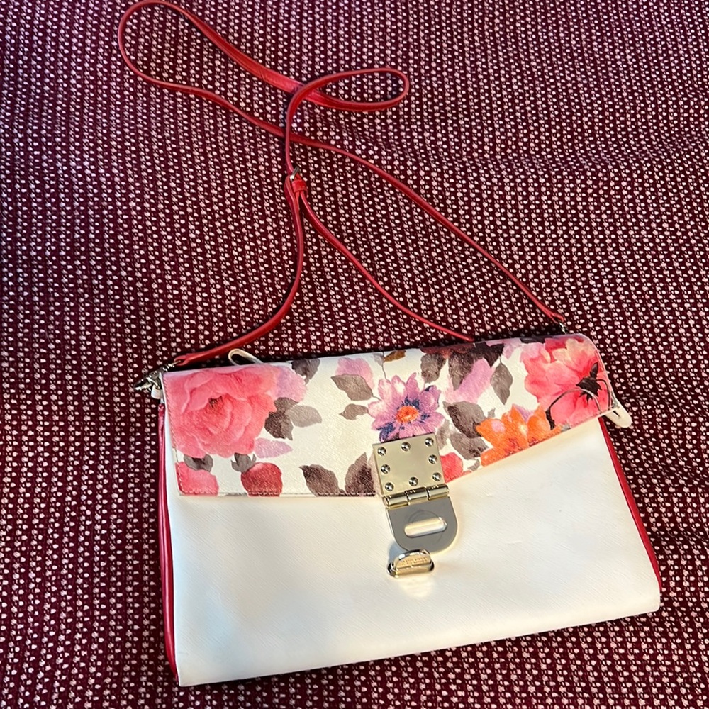 Baffles Mischka crossbody/clutch - florals